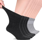 Hugh Ugoli Men's Bamboo Diabetic Ankle Socks front view authentic imported hosiery.