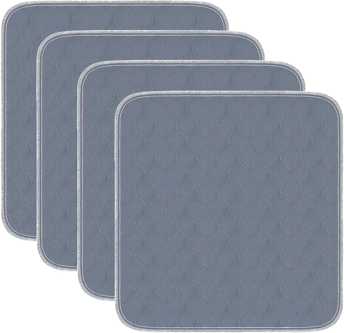 Hunaigee waterproof chair pads 4 pack set front view