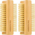 Greenth Pro Bamboo Nail Brush set front view