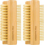 Greenth Pro Bamboo Nail Brush set front view