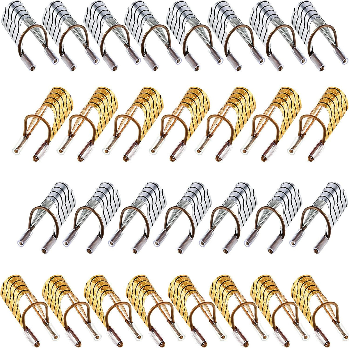 Blulu reusable nail extension forms guide set front view
