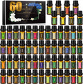 SACATR 60 Bottles Premium Essential Oils Set front view of aromatherapy collection.