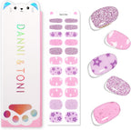 Danni & Toni Kids Gel Nail Strips Purple Dream front package view