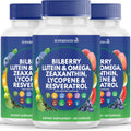 Superfood MD Eye Health Vitamins 180 capsules bottle front view showing premium AREDS 2 formulation.