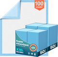 AAY disposable bed pads 30 by 36 inches 100 count front packaging view
