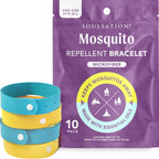 Soulsation mosquito repellent bracelets 10 pack front view