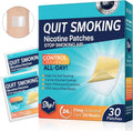 FlameBeauty Nicotine Patches Step 1 front view packaging for smoking cessation.
