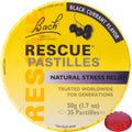 Bach Rescue Remedy Pastilles Black Currant two pack front view for natural stress relief
