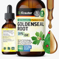 BIO KRAUTER Goldenseal Root Tincture front view bottle for natural immune support