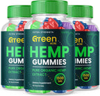 Purvia Green Acre Hemp Gummies 3 pack front view authentic wellness supplement.