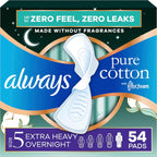 Always Pure Cotton FlexFoam Pads Size 5 front packaging view