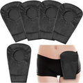 Jutom Black Ostomy Bag Cover front view discreet pouch protector