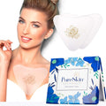 PureSkin Smoothing Beauty chest wrinkle pads 4 pack front view