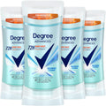 Degree Advanced Antiperspirant Deodorant Shower Clean four pack front view for sweat control