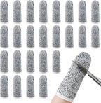 Honoson cut resistant finger cots twenty pieces pack front view for hand protection