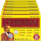 Hysan Chu Kiang Extra Strength Hua Tuo Medicated Patch front box view for herbal pain relief.