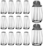 Funtery 12 piece mosquito head mesh net set in gray