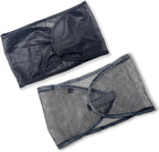 Donna Satin and Mesh Wrap 2 Piece Set front view