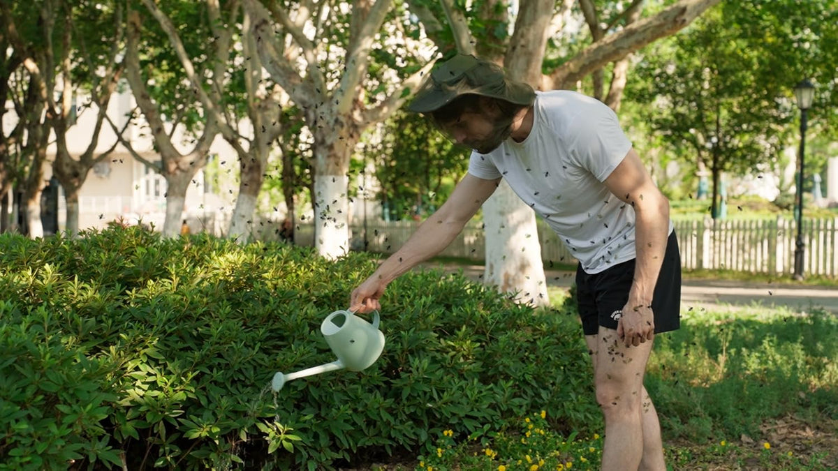 Outdoor protective head mesh for gardening and fishing
