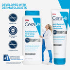 Developed with dermatologists - CeraVe Anti-Dandruff Shampoo and Conditioner system, sulfate-free, paraben-free, fragrance-free