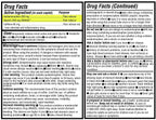 Triple action headache relief formula with acetaminophen aspirin and caffeine.