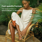 Dermatologist tested foot cream for dry rough skin and callus removal.