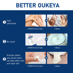 OUKEYA intensive urea cream three ounce packaging highlighting ingredients for calluses