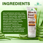 USA imported aloe vera foot cream for cracked heels