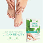Korean skincare foot mask with tea tree oil for athletes foot