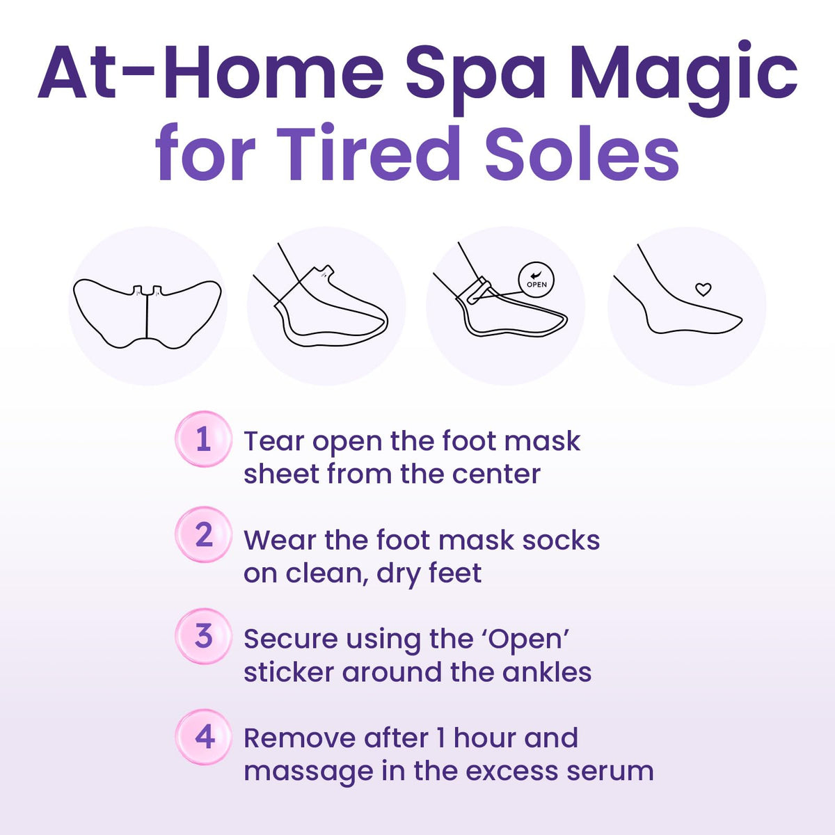 Bloomora intensive moisturising foot socks for dry cracked feet treatment