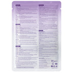 Authentic USA imported lavender exfoliating foot mask packaging details