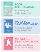 Lifestyle view of the DERMAL 6 pack combo for professional foot care