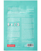 Instructional view of the sock-shaped foot peeling mask for home spa use.