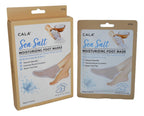 Cala Sea Salt Essence foot mask booties for softening dry cracked heels.