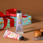 Yoken intensive nourishing hand lotion tubes arranged outside gift box
