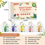 Shea butter enriched hand lotions and soothing lip balms from the USA imported VESPRO bundle pack.