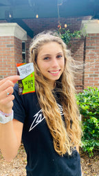 Vegan and Non-GMO Wingman energy gum packaging for athletes