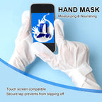 Rouse hand and foot mask set with shea butter and goat milk ingredients