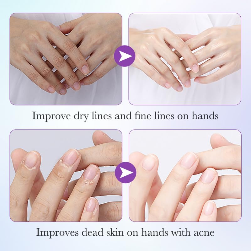 Instructions diagram for Anpode hand repair mask