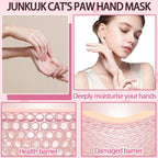 JunKuJK hydration mask treatment results on hands