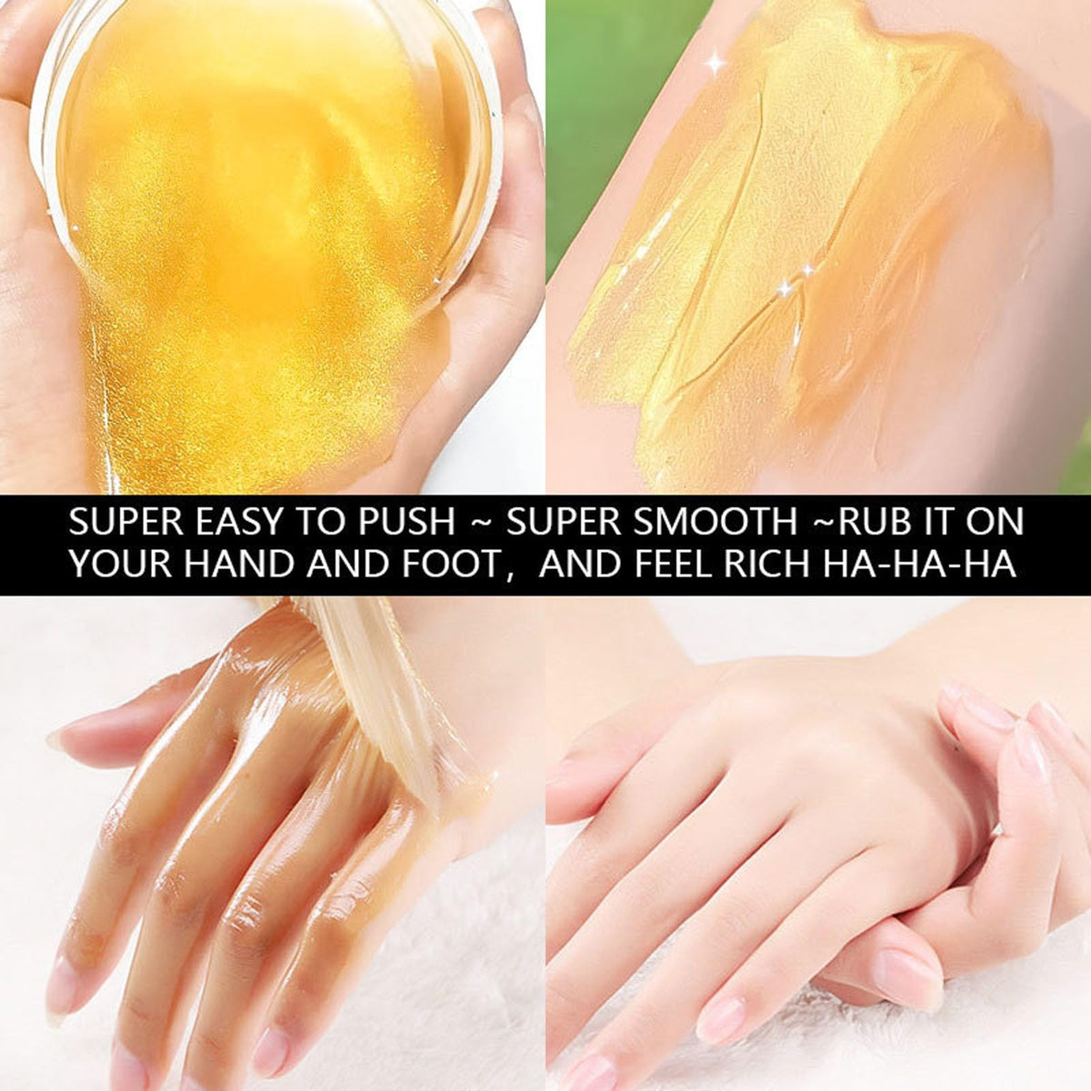 Results of using Bsmkcl hand wax for dry skin