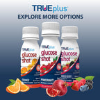TRUEplus Glucose Shot used for travel and nighttime blood sugar support.