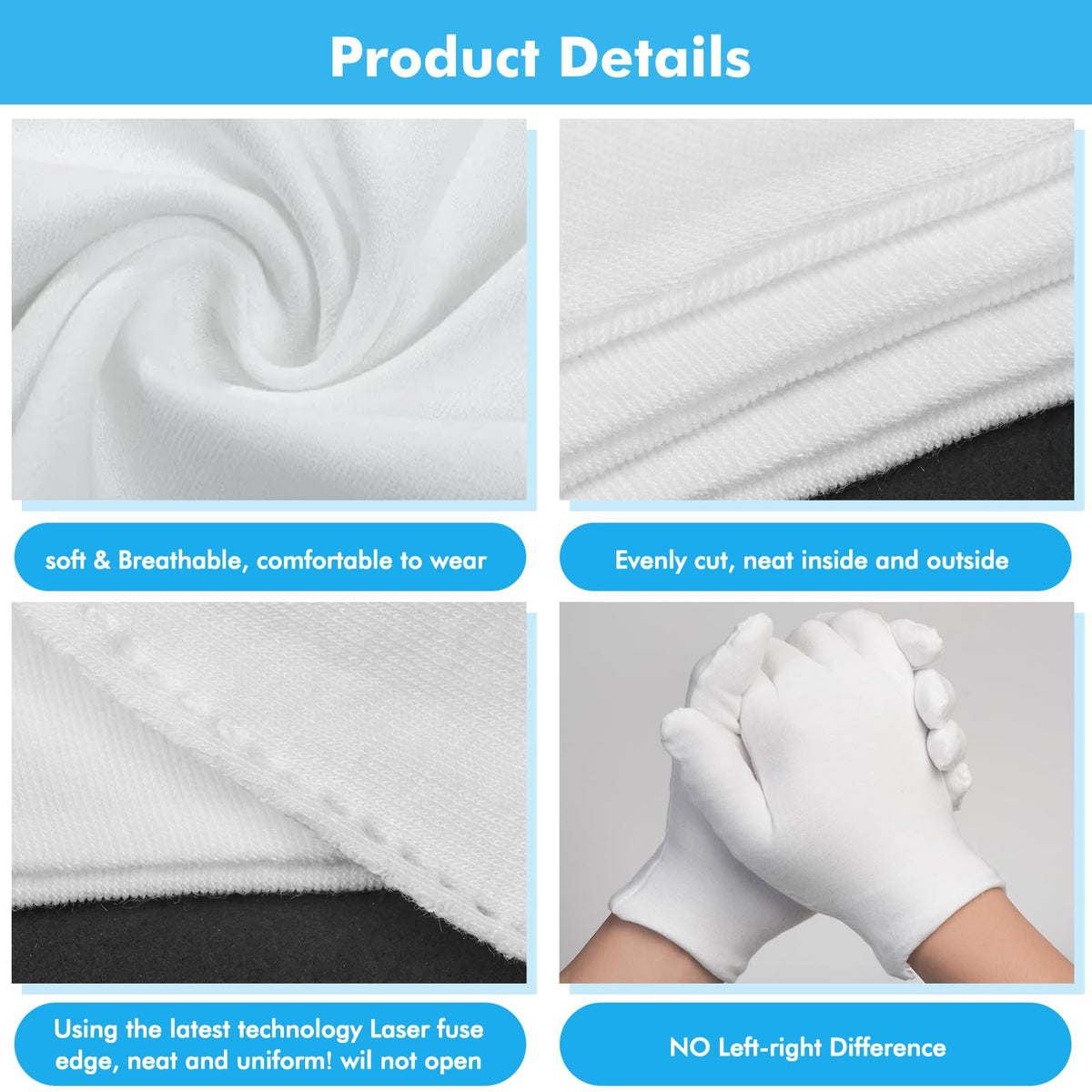 Packaging of Pupkoli moisturizing hand gloves for daily use