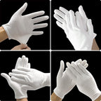 Yitiaoyu white gloves for handling jewelry and coins