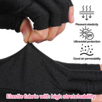 Stretchy nylon spandex hand protection for outdoor use