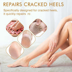 MoyRetty gel socks displayed with foot cream for hydration