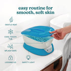 Hypoallergenic paraffin wax blocks for hand hydration treatment