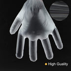 High quality polyethylene hand covers demonstrating ambidextrous loose design fit for women