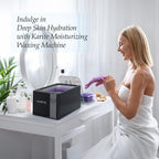 KARITE Paraffin Wax Machine complete spa kit containing sixteen pieces of high quality wax refills.