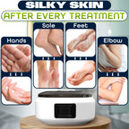 Foot spa thermal therapy application using KETAR paraffin bath machine